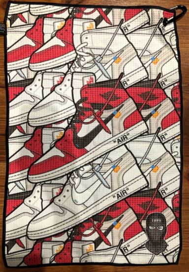 Jordan 1 Off White Golf Towel