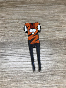 Tiger Frank Combo Divot Tool + Ball Marker